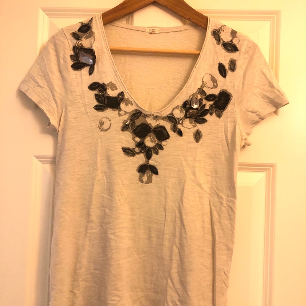 J crew v-neck shirt